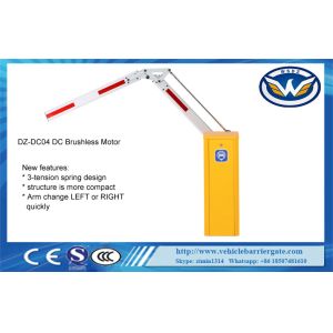 1.5sec/3m Parking Barrier Gate With 180 Degree Folding Aluminum Arm