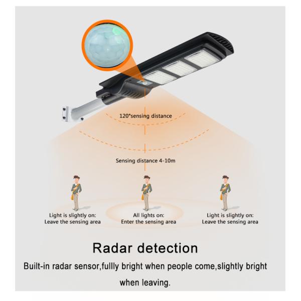 China Factory Solar Power All In One Solar Led Street Light 12V 50W 100W 150W 200W Outdoor Energy Saving Motion Sensor