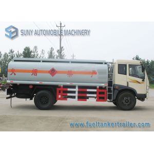 Carbon Steel 8m3 Transport Oil Tank Trailer 4x2 7900x2380x3150mm