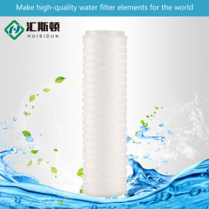 Chemical Industry Micro Porous Pleated Filter Cartridge for Water Purification