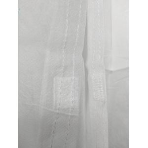 Surgical Protective Medical Lab Coats / Polyester White Waterproof Lab Coat