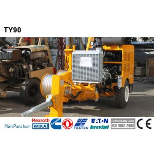 Quality Overhead Line Stringing Equipment Conductor Steel Wire Rope Puller for sale