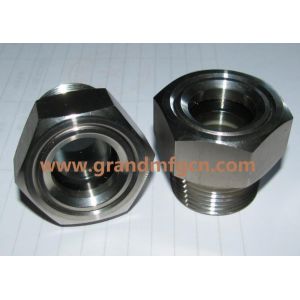 NPT 1/4"3/8" 1/2 inch stainless steel 304 316 oil sight glass SS304 OIL LEVEL