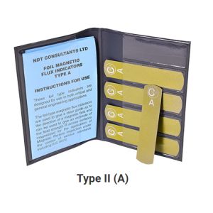 NDT Laminated Magnetic Flux Strips Type G Burmah-Castrol 5 Strips For Magnetic