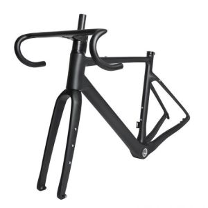 Disc Brake Carbon Gravel Bike Frameset 700C Carbon Road Frame