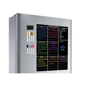 Factory Directly Custom Convenient Magnetic Fridge Calendar Chalkboard Magnetic