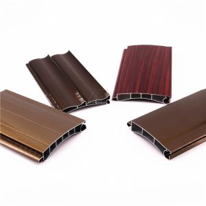 High Quality 6063-T5 Customized Aluminum Roller Shutter Slat Profile