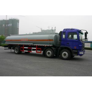 Oil Tanker Truck 20cbm Fuel / Gasoline / 6x2 150 - 250hp horsepower