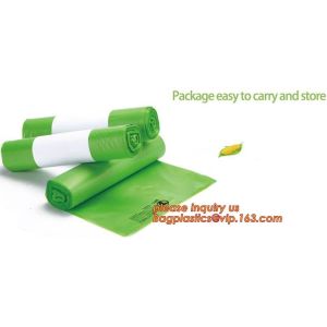 eco friendly biodegradable plastic compostable garbage bags, compostable