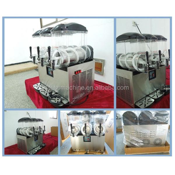 220V/50Hz 48 KG Slush Puppy Machine 420x590x810mm