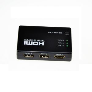 2.5Gbps 5 Volts 60Hz HDMI 1.3b 3x1 Switcher