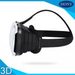 Portable 3d Virtual Reality Glasses , Promotional Vr 3d Glasses For Mobilphone