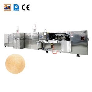 Stainless Steel Shell PLC Control System Obleas Wafer Making Machine