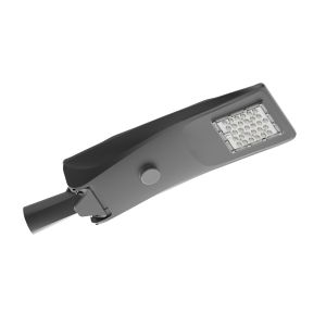 30W Lumileds 5050 Solar LED Street Light All In One 18650 battery