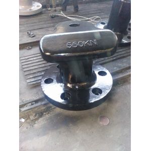 Full Scope Size Single Tee - Head Type Ship Mooring Bollards For Port Mooring