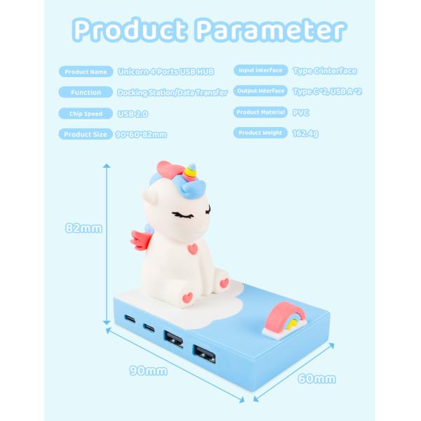 EasyCarry Multi Port Type C Station Usb C Hub Smart Adapter