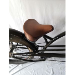 Fat Tire 26" Extended Beach Cruiser Bike with Steel Frame and Disc Brake