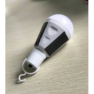 2017 New Products Waterproof IP65 rechargeable emergency light 7W solar led bulb