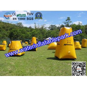 Quality Game Inflatable Paintball Bunker , Paintball Inflatable Bunkers for sale