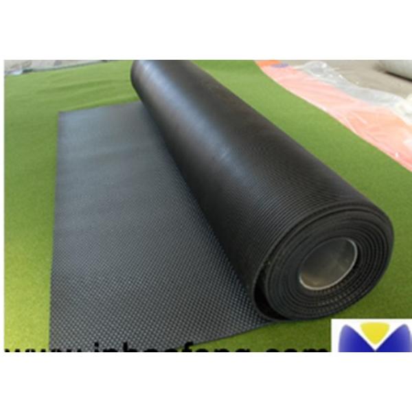 Black Cattle Mats Rubber Horse Stall Mats 12-25mm Thickness Anti Rust