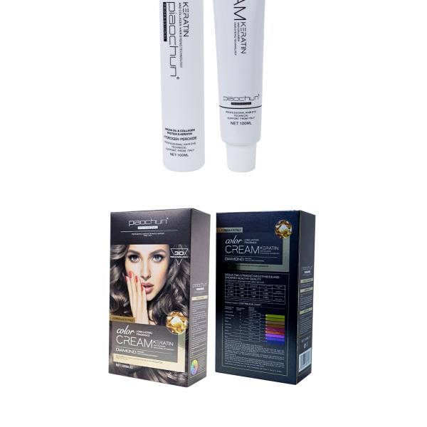 Ammonia free hair color cream covering white hair, multi-stage color, one-step healthy hair dye