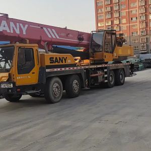 SANY 50-ton Used Mobile Truck Cranes in Excellent Condition