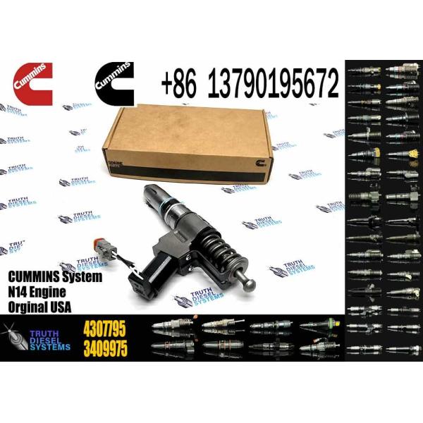 Common Rail Diesel Fuel Injector 4307795 3073995F For Cummins QSN14 N14