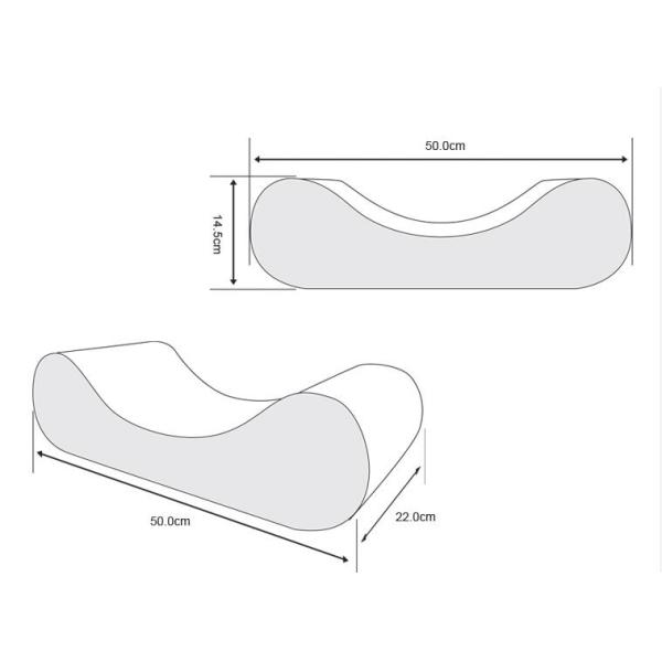 14% Humidity Corrugated Cat Scratcher Meet Cats' Natural Needs 3 Color Choices