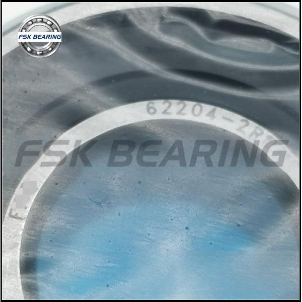 Single Row 62204-A-2RSR 62204-2RS 62204RS Deep Groove Ball Bearings 20*47*18 mm Gcr15 Chrome Steel