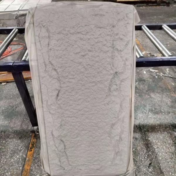 Quick Installation PU Faux Stone Wall Panel Mushroom Stone Polyurethane 1200 * 600mm
