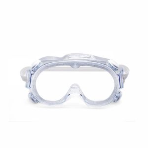China Impact Resistant Medical Safety Goggles with four valves Polycarbonate Material on sale