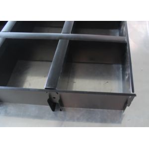 Installed with Frame Grid Square Metal Grid Ceiling For indoor decoration