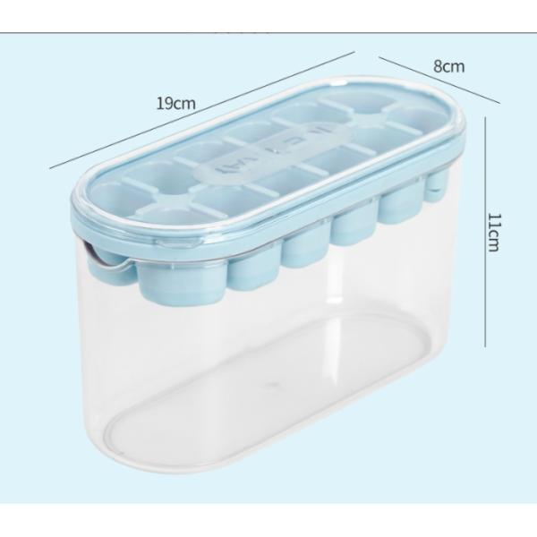 Food Grade Silicone Ice Cube Mold for Large Capacity Storage in Household Refrigerators