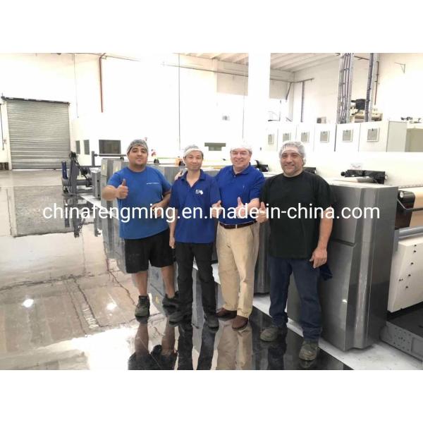 Quality 200m/min Printing Speed Flexo Paper Bag Printer for 8 Colors Made in Fengming Machinery for sale
