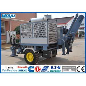 19t Overhead Tension Stringing Equipment Hydraulic Puller with Cummins Diesel