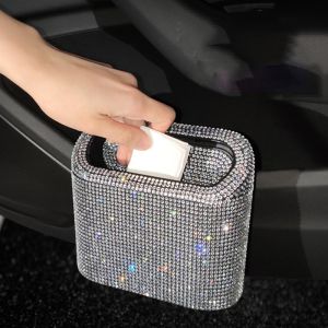 Buling Buling Diamond Selling Creative Portable Car Trash Can