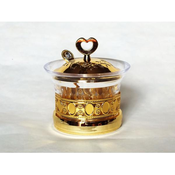 Buy Arabia Exquisite Imitation metal base Louhua Roses Sugar bowl at wholesale prices