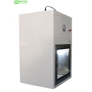 Airtight Interlock Cleanroom Pass Box Transfer Hatch SAS UV Sterilization