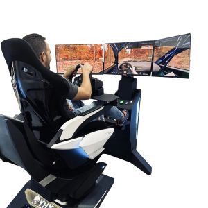 9D VR Arcade Game Car Virtual Reality Machine Cockpit Simulation Racing