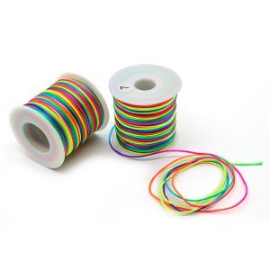 Satin Silk Trim Cord Chinese Knotting Thread for Jewelry Making and Hair