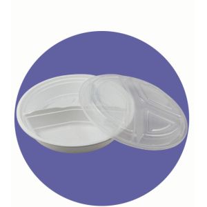DISPOSABLE PLASTIC COMPARTMENT BOX, LUNCH BOX, GOOD QUALITY,