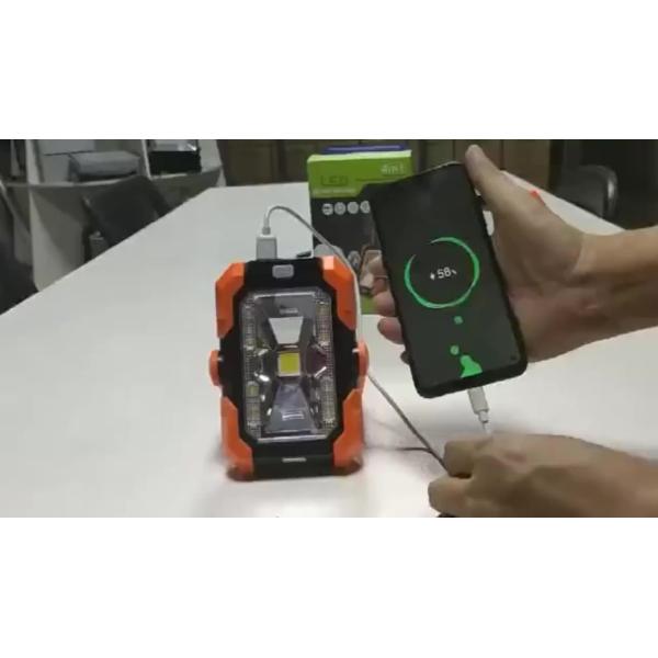 Buy Multifunction Solar Colorful Camping Lights Portable Home Lighting Waterproof Luminous LED Solar Lights Tent Lamp at wholesale prices