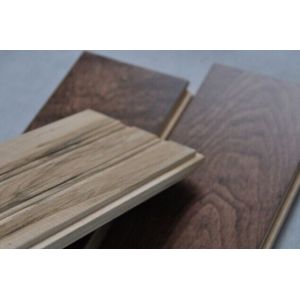 dark stained chinese maple hardwood flooring