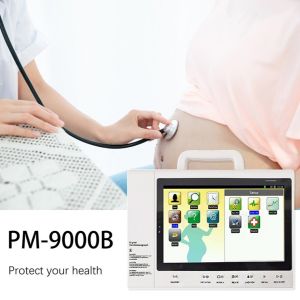 Hospital Twins Probe CTG Fetal Heart Rate Monitor With Printer