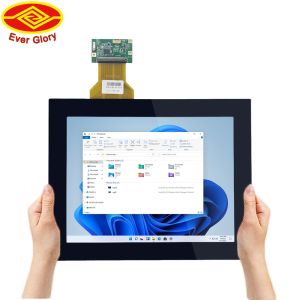 Quality Customized Industrial Touch Panel 12.1 Inch USB Port HMI Projected Capacitive for sale
