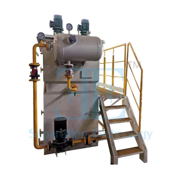 DAF-030 Dissolved Air Flotation with 10m3/h Treating Capacity and PLC Control
