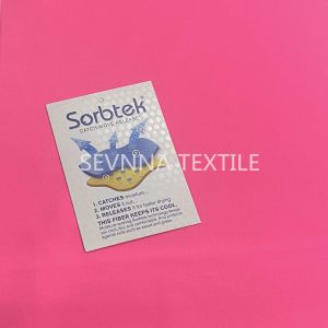 Pink Sustainable Spandex Lycra Yoga Wear Fabric Moisture Wicking