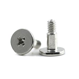 China Metric Custom Phillips Flat Head Ultra Low Profile Step Shoulder Screw RoHs Certified on sale