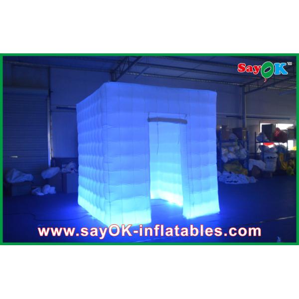Inflatable Photo Studio Indoor Outdoor Custom Inflatable Advertising Photo Booth / Kiosk Print Logo