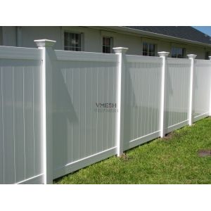 Quality White Vinyl Privacy Fence Panel 6x8ft Virgin Material for sale